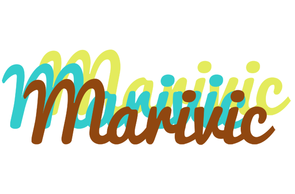 Marivic cupcake logo