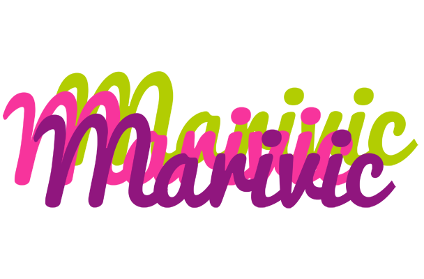 Marivic flowers logo