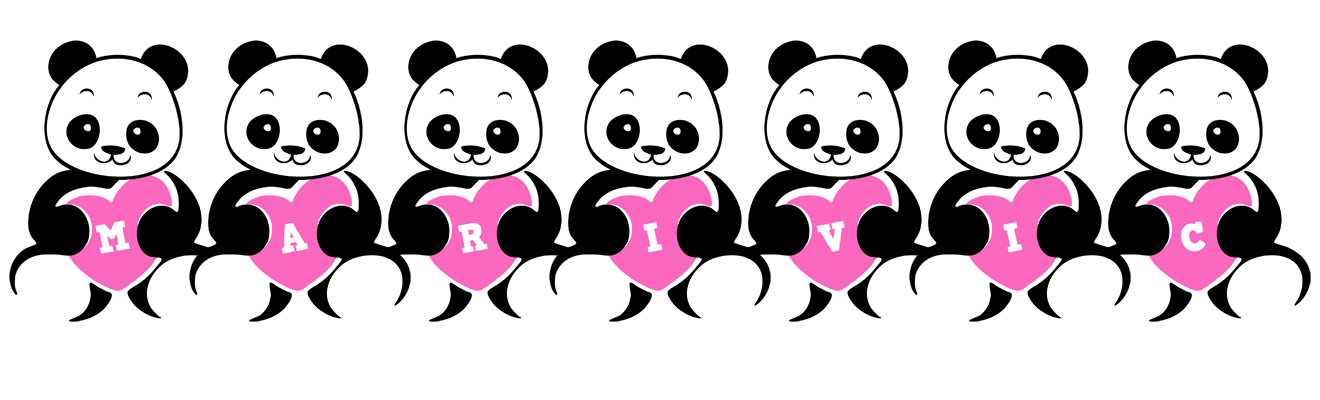 Marivic love-panda logo