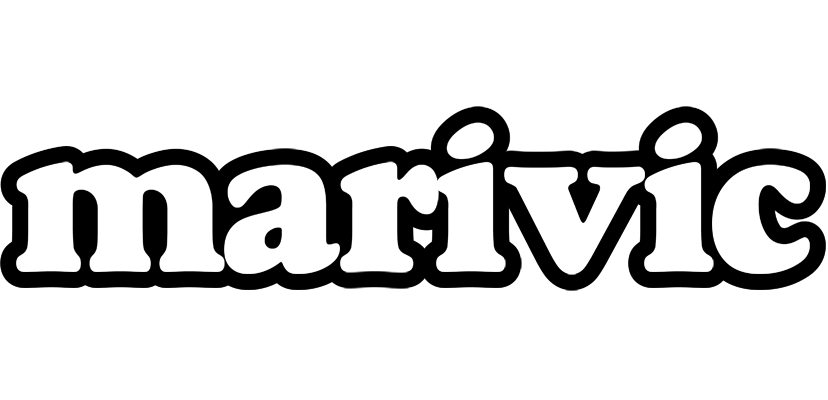 Marivic panda logo