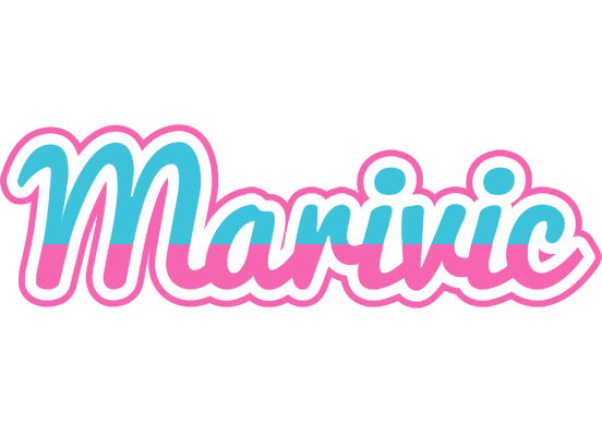 Marivic woman logo