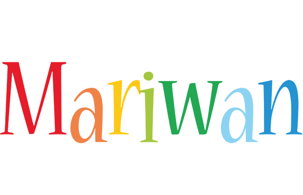 Mariwan birthday logo