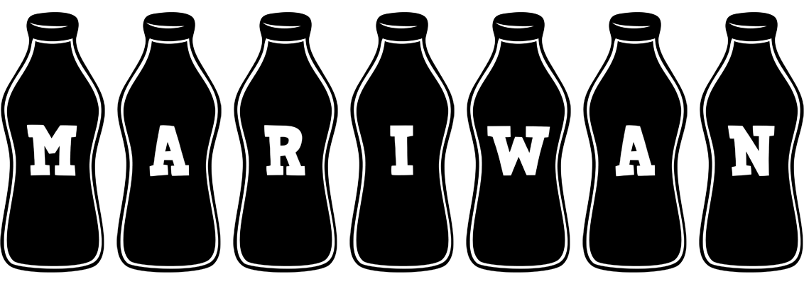 Mariwan bottle logo
