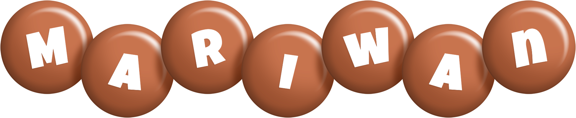 Mariwan candy-brown logo