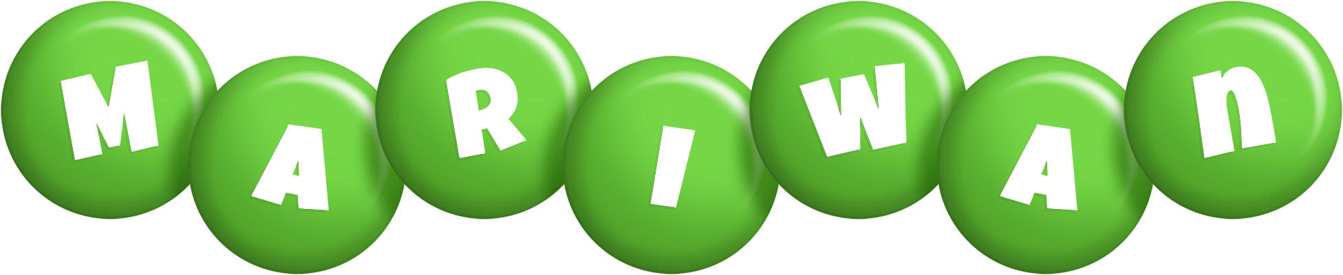Mariwan candy-green logo