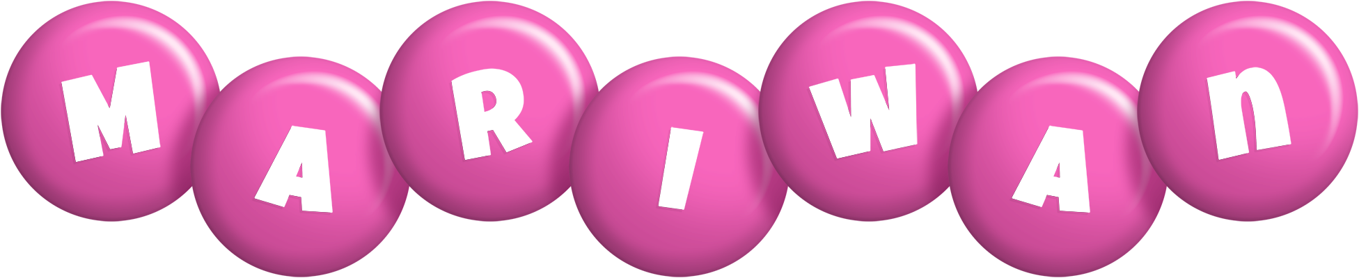 Mariwan candy-pink logo