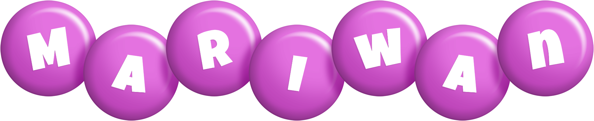 Mariwan candy-purple logo