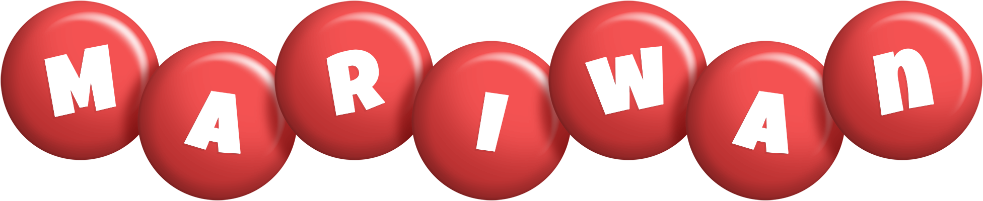 Mariwan candy-red logo