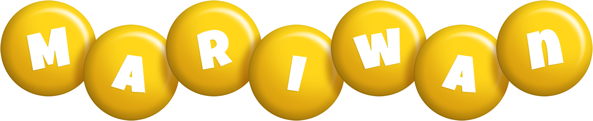 Mariwan candy-yellow logo