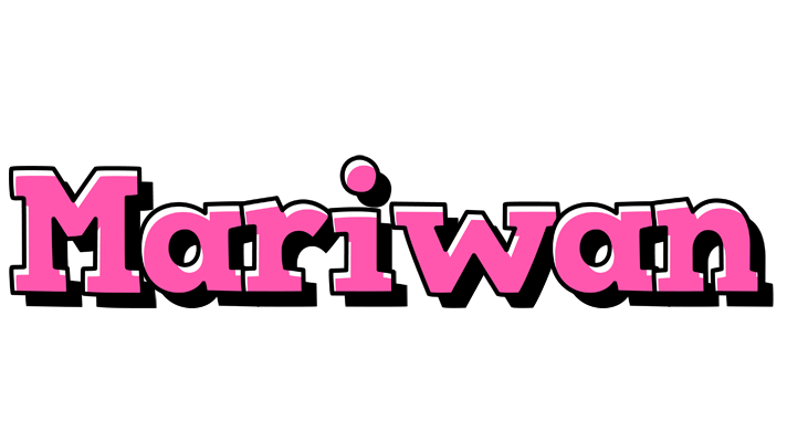 Mariwan girlish logo