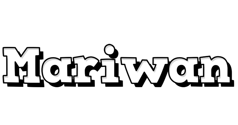 Mariwan snowing logo
