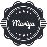 Mariya badge logo