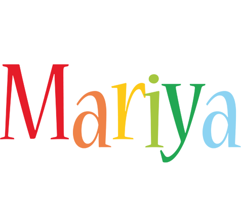 Mariya birthday logo