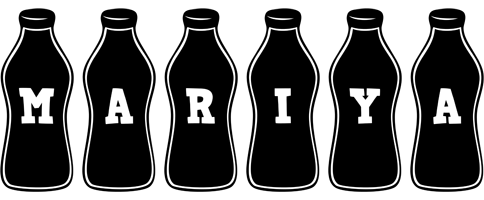 Mariya bottle logo