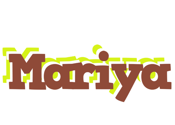 Mariya caffeebar logo