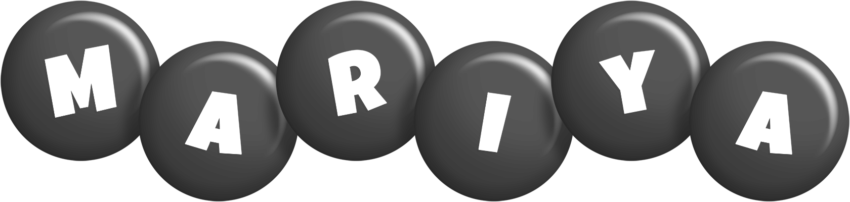 Mariya candy-black logo