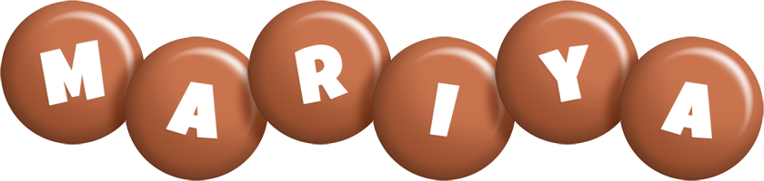Mariya candy-brown logo