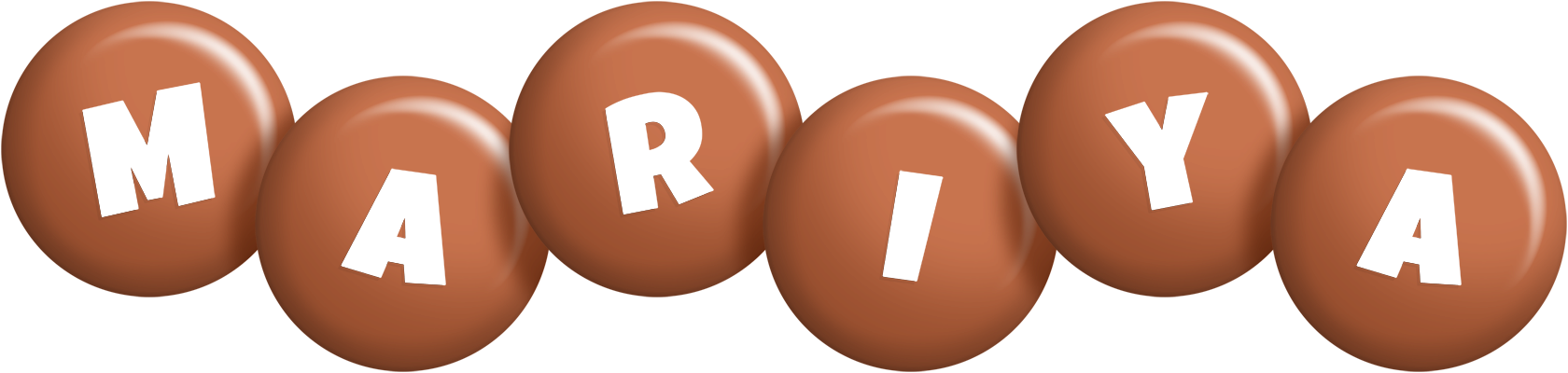 Mariya candy-brown logo