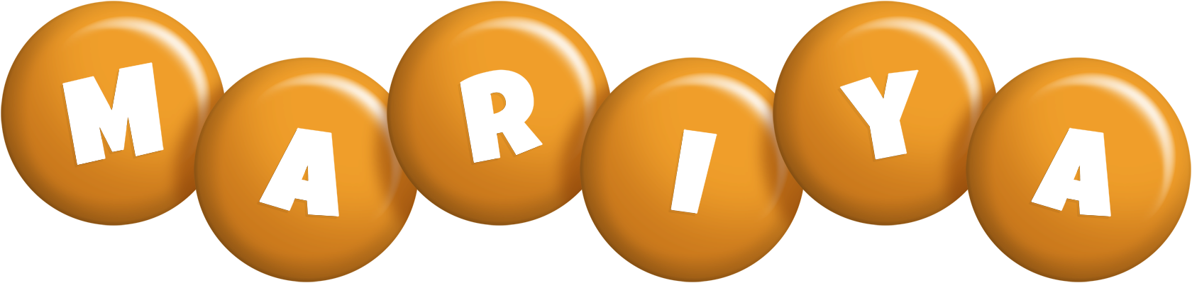 Mariya candy-orange logo