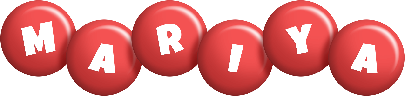 Mariya candy-red logo