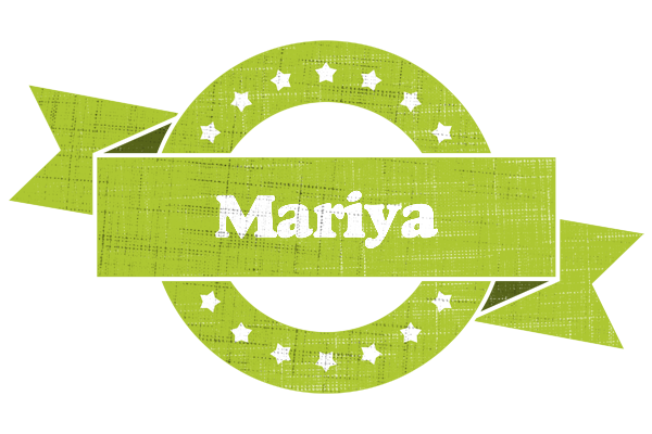 Mariya change logo