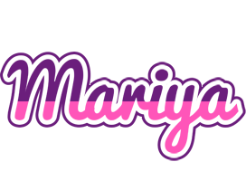 Mariya cheerful logo