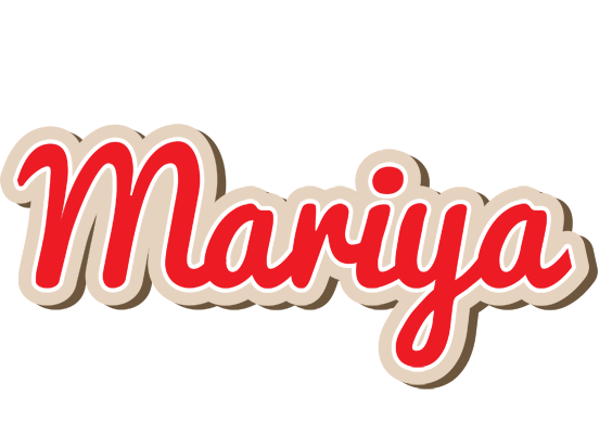 Mariya chocolate logo