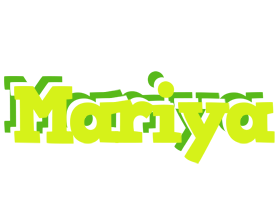 Mariya citrus logo