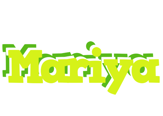 Mariya citrus logo