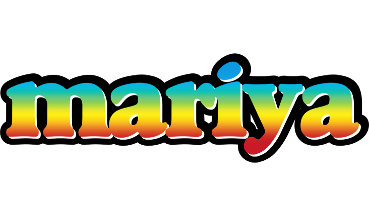 Mariya color logo