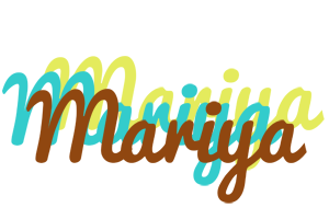 Mariya cupcake logo