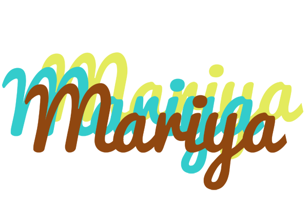 Mariya cupcake logo