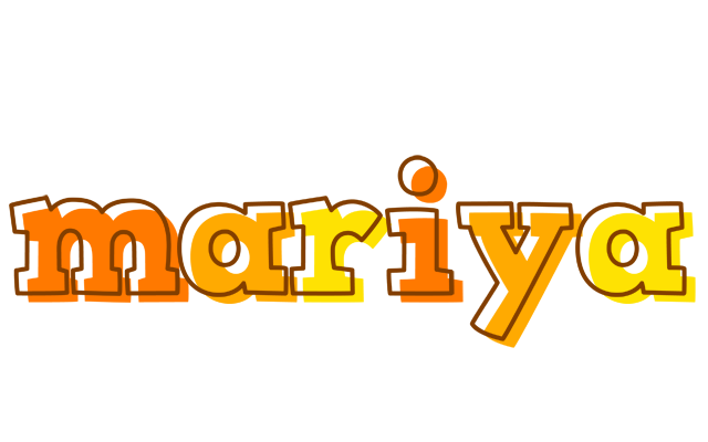 Mariya desert logo