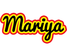 Mariya flaming logo