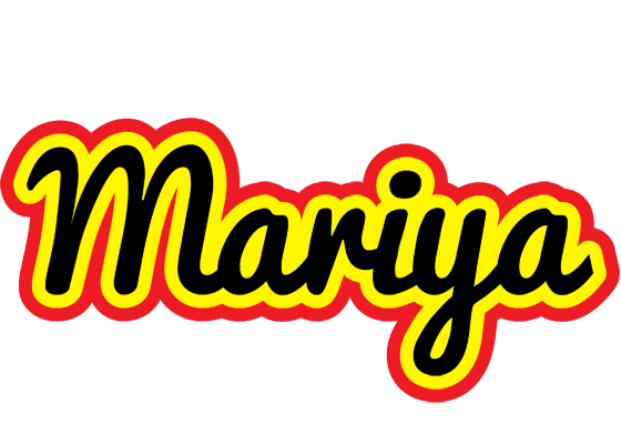 Mariya flaming logo