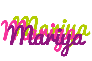 Mariya flowers logo