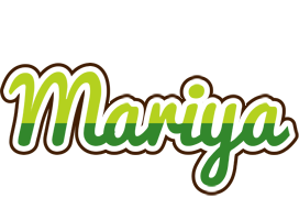 Mariya golfing logo