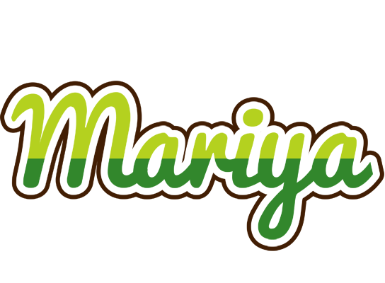 Mariya golfing logo