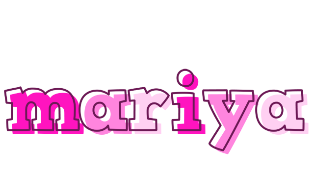 Mariya hello logo