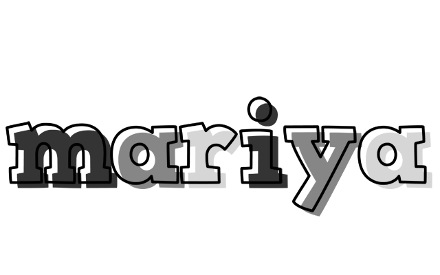 Mariya night logo
