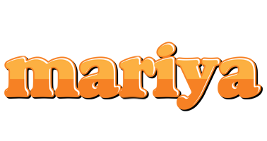 Mariya orange logo