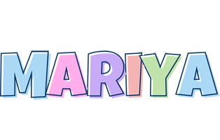 Mariya pastel logo