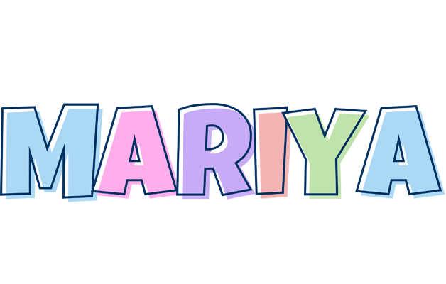 Mariya pastel logo