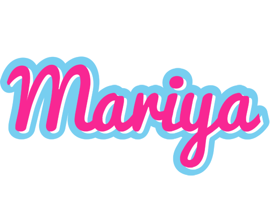Mariya popstar logo