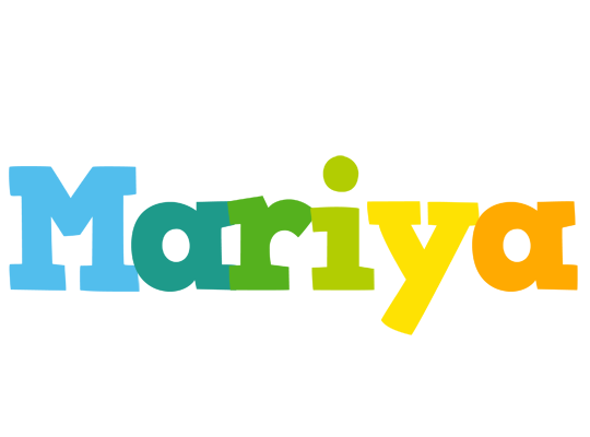 Mariya rainbows logo