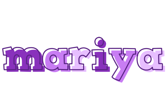 Mariya sensual logo
