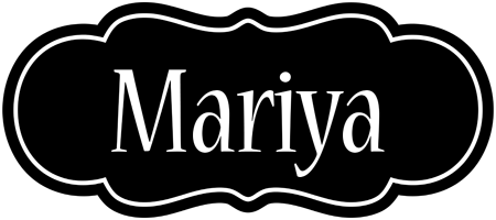 Mariya welcome logo