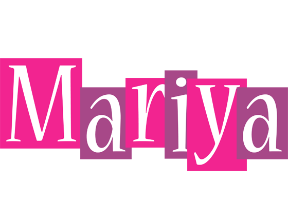 Mariya whine logo