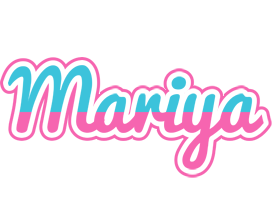 Mariya woman logo