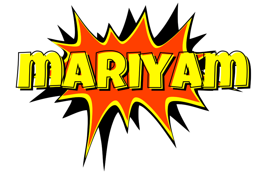 Mariyam bazinga logo